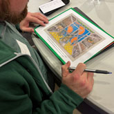 Teachers from the Hillsborough County Public Schools attended the free InsideART Teachers Workshop.